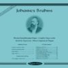 Brahms œuvres complètes pour orgue