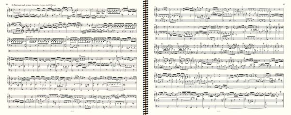 «Te Deum Laudamus», BuxWV 218 avec seulement 3 tournes de page, Buxtehude, œuvre d'orgue, volume III