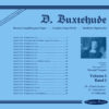 Buxtehude œuvres complètes pour orgue, volume I