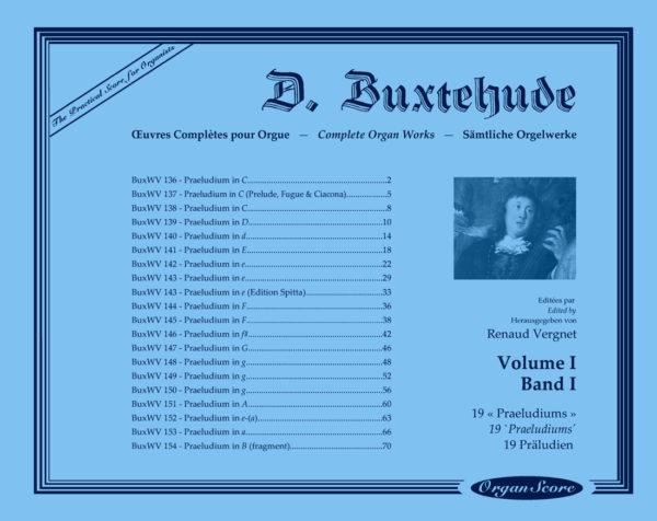 Buxtehude complete organ works, volume I