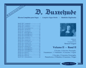 Buxtehude œuvres complètes pour orgue, volume II