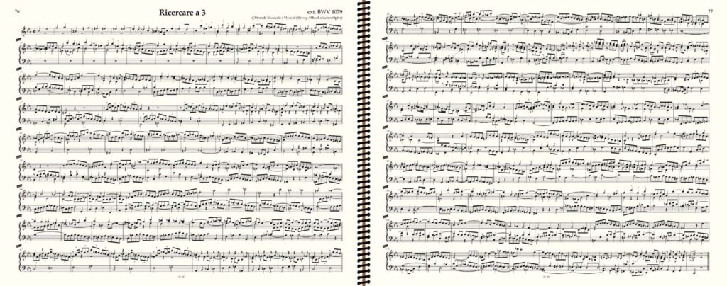Organ Score J.S. Bach complete organ works without page turns, Vol III - OrganScore