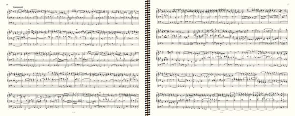 BWV 572, Bach complete organ works, volume III