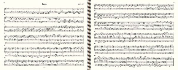 BWV 577, Bach complete organ works, volume III