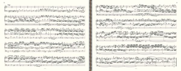 BWV 596, Bach complete organ works, volume V