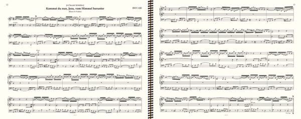 BWV 650, Bach complete organ works, volume VII