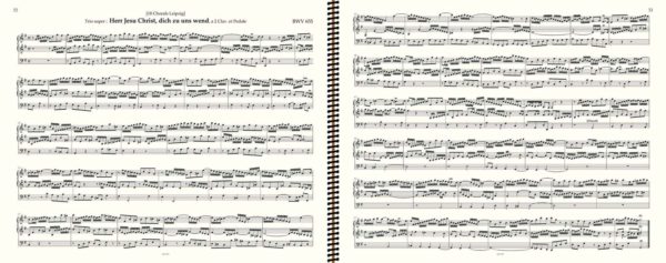 BWV 655, Bach complete organ works, volume VII