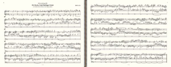 BWV 671, Bach complete organ works, volume VIII