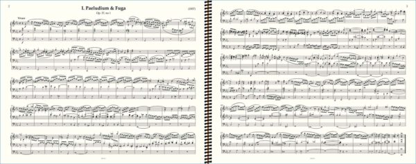 Mendelssohn Op 37 no 1 Prelude sans tourne de page