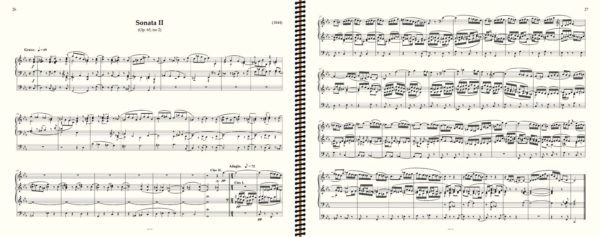 Mendelssohn Sonata Op 65 no 2 Grave no page turn