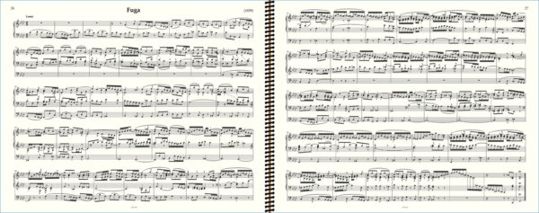 Mendelssohn Organ fugue in f minor
