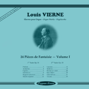 OrganScore Vierne Pieces de Fantaisie Volume I