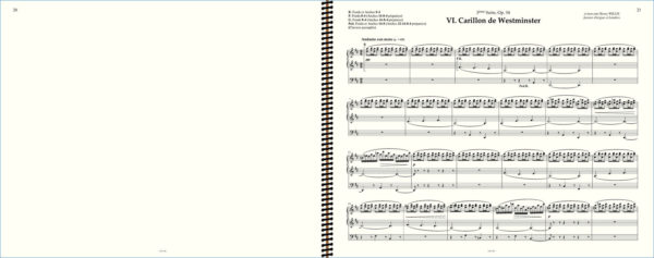 Vierne Pièces de Fantaisie (Suite 3) - Carillon de Westminster