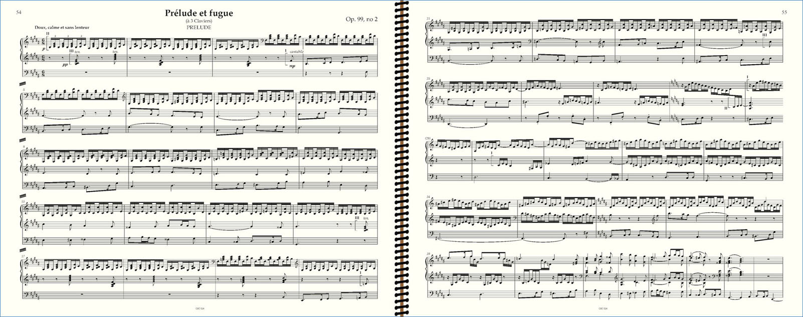 Saint-Saëns Complete Organ Works - OrganScore