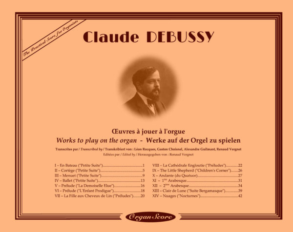 Debussy Organ Works
