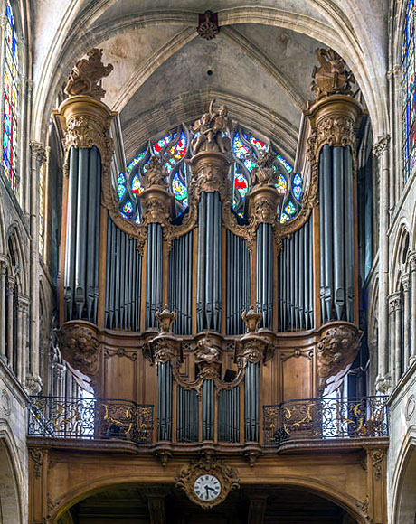 Saint-Séverin Organ, Paris (Ferrand 1745-Abbey-1889/Kern-1964)
