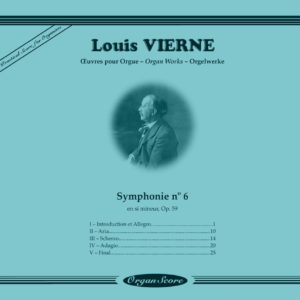 Vierne Symphonie no 6 - Couverture