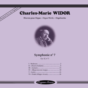 Widor Symphony No 7 - Cover
