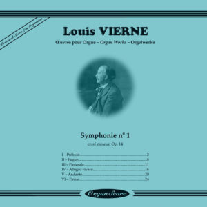 Vierne Symphony no 1 Cover