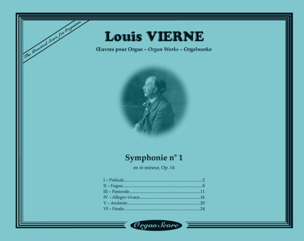 Vierne Symphony no 1 Cover
