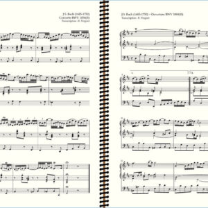 Organ music for services - Bach : Largo (BWV 156, BWV 1056), Aria "on the G string" BWV 1068