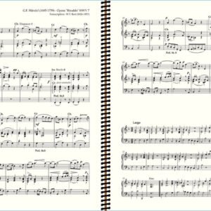 Organ music for services - Haendel : Lascia ch'io pianga